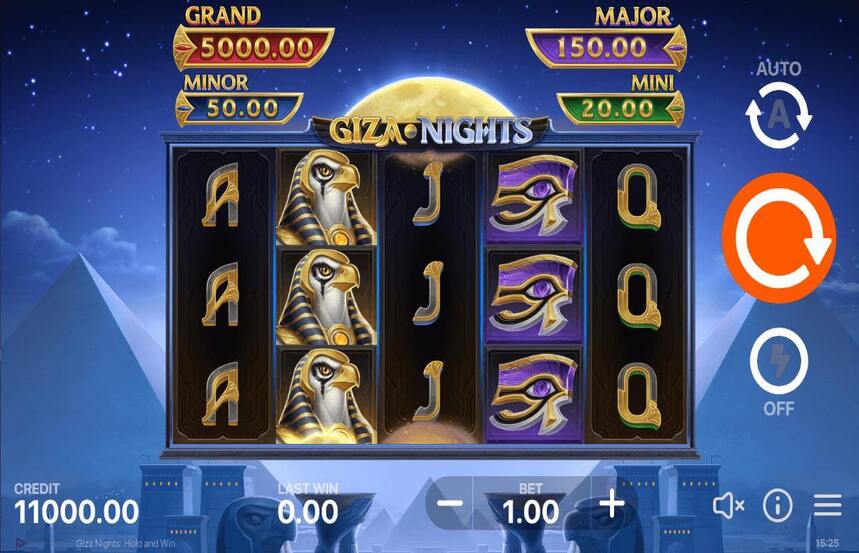 Giza Nights Hold and Win