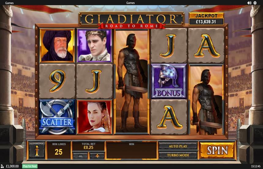 Gladiator Road to Rome