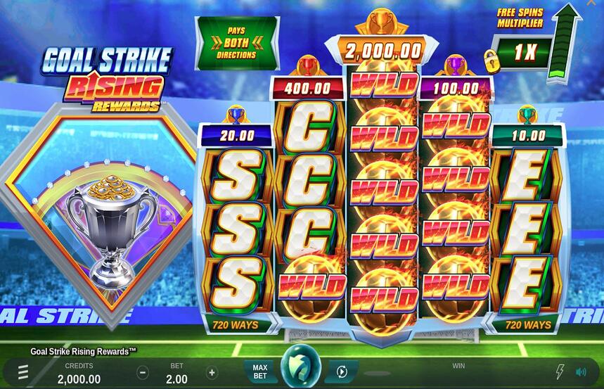 Goal Strike Rising Rewards