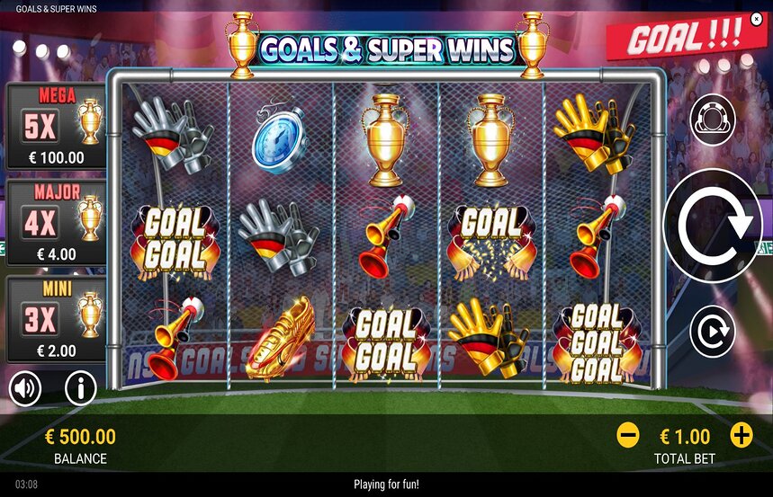 Goals and Super Wins