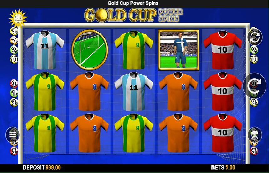 Gold Cup Power Spins