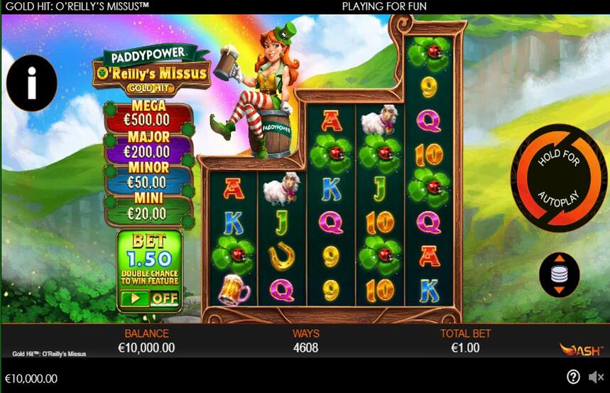 Gold Hit OReillys Missus
