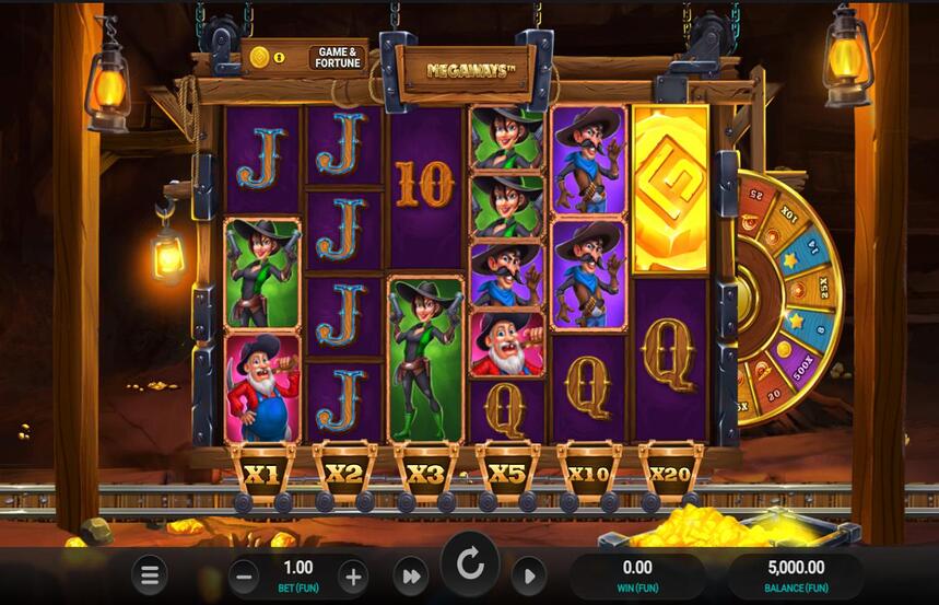 Gold Rush Frenzy Megaways