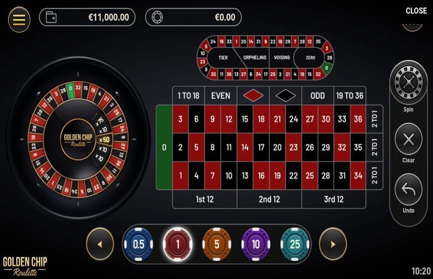 Golden Chip Roulette