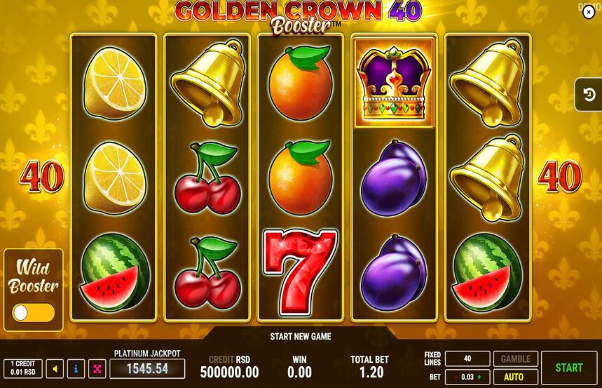 Golden Crown 40 Booster