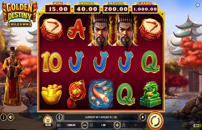 Golden Destiny Hold and Win
