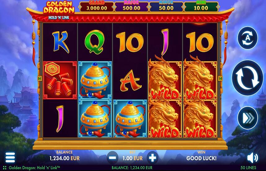 Golden Dragon Hold N Link