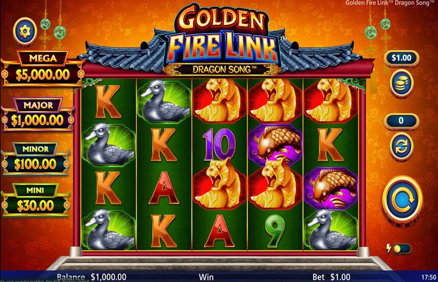 Golden Fire Link Dragon Song