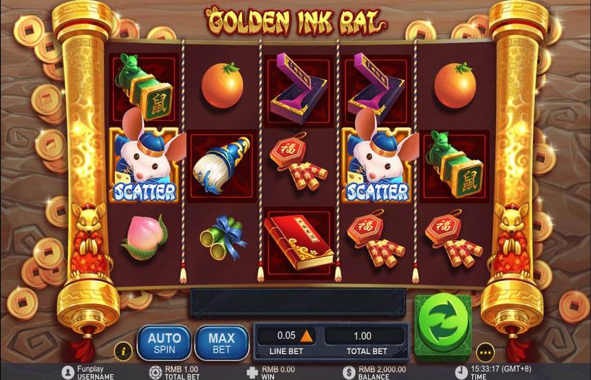 Golden Ink Rat