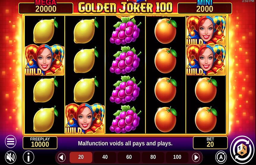 Golden Joker 100 Hold and Win