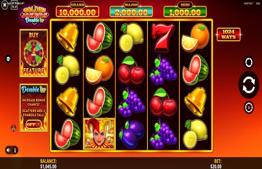 Golden Jokers Double Up