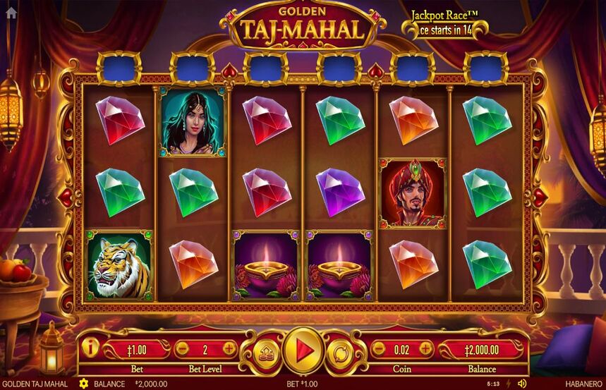 Golden Taj Mahal