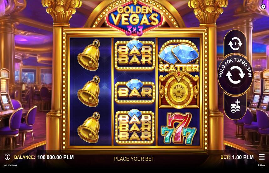 Golden Vegas 3×3