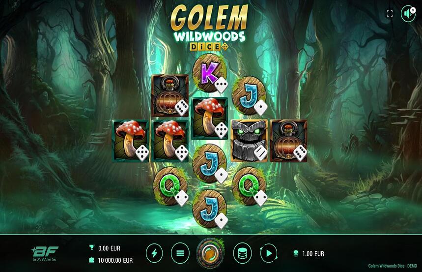 Golem Wildwoods Dice