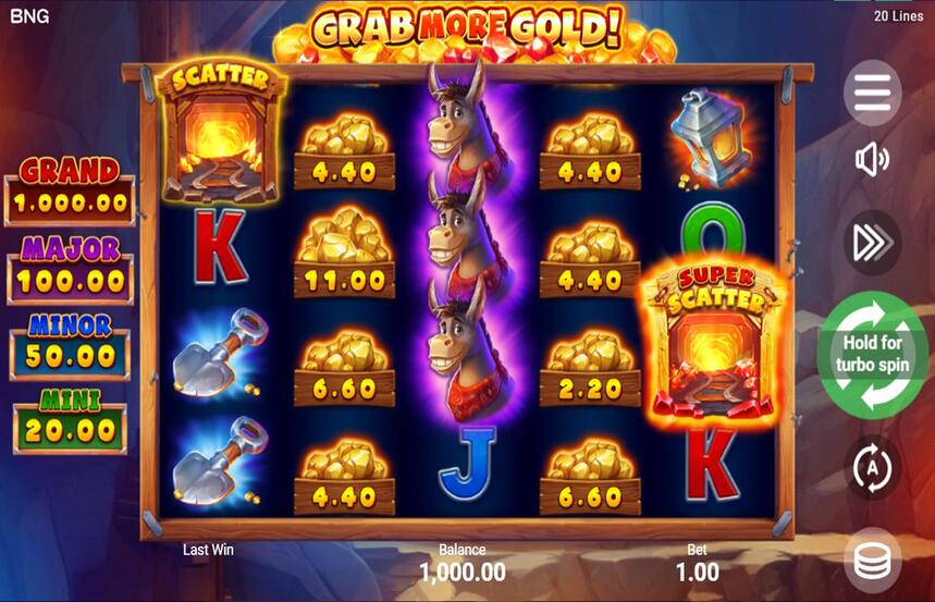 Grab more Gold