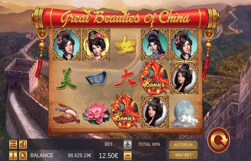 Great Beauties of China