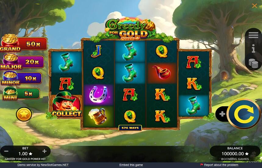 Greedy for Gold Power Hit