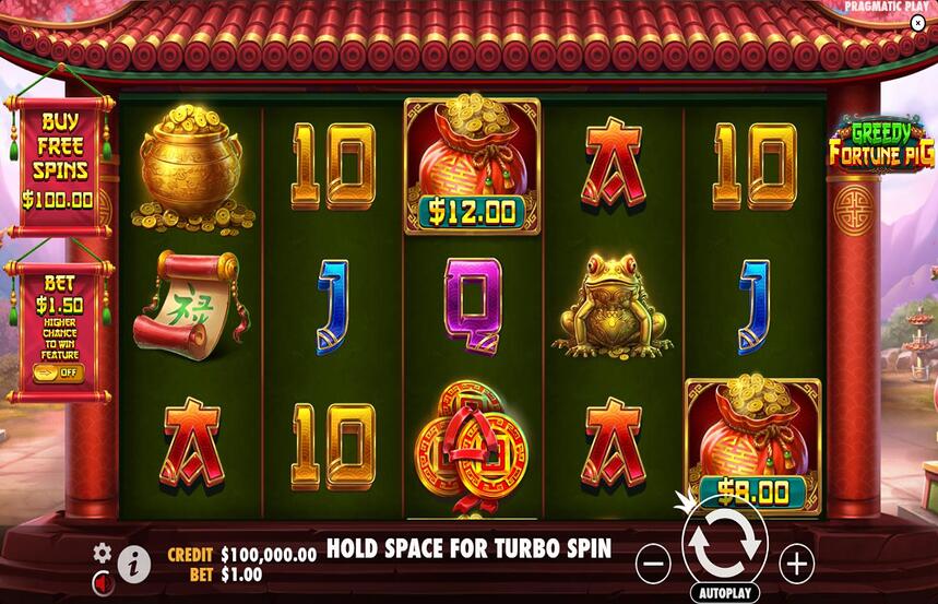 Greedy Fortune Pig