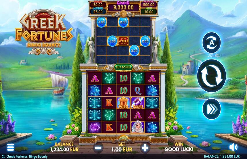Greek Fortunes Bingo Bounty