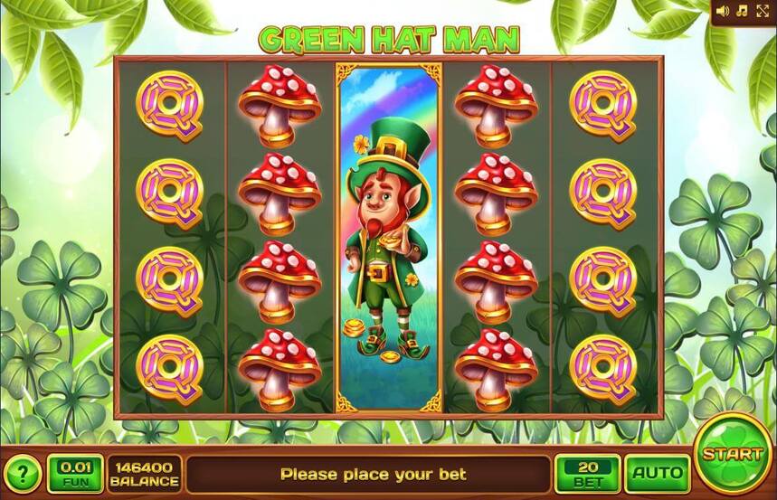 Green Hat Man