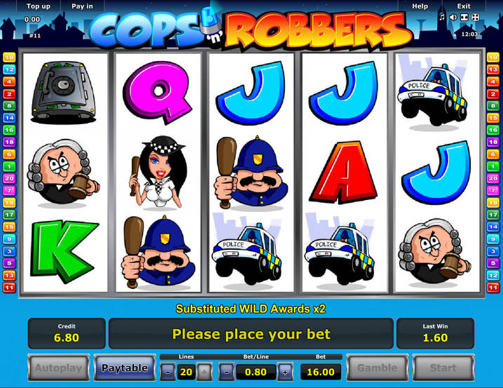 Greentube Cops n Robbers