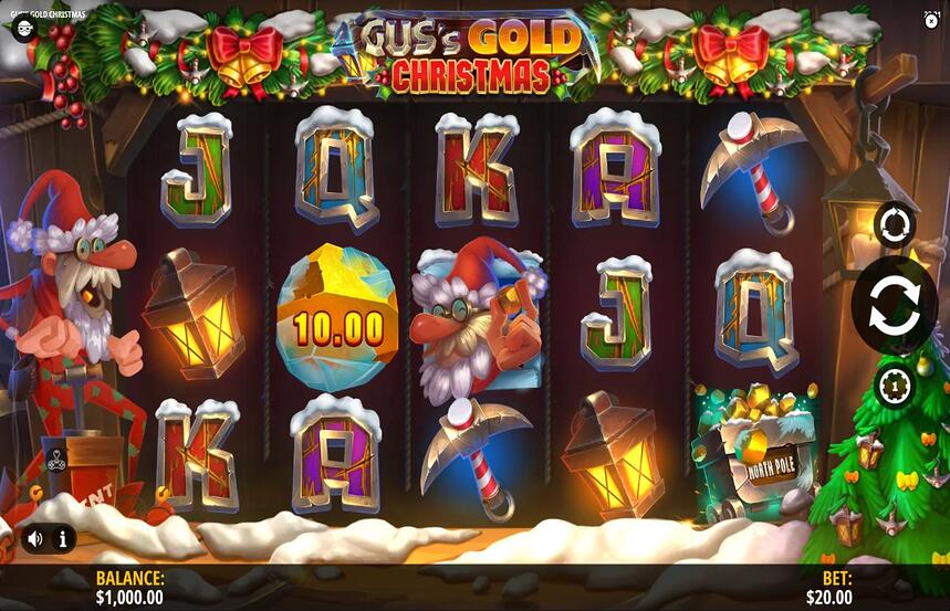 Guss Gold Christmas