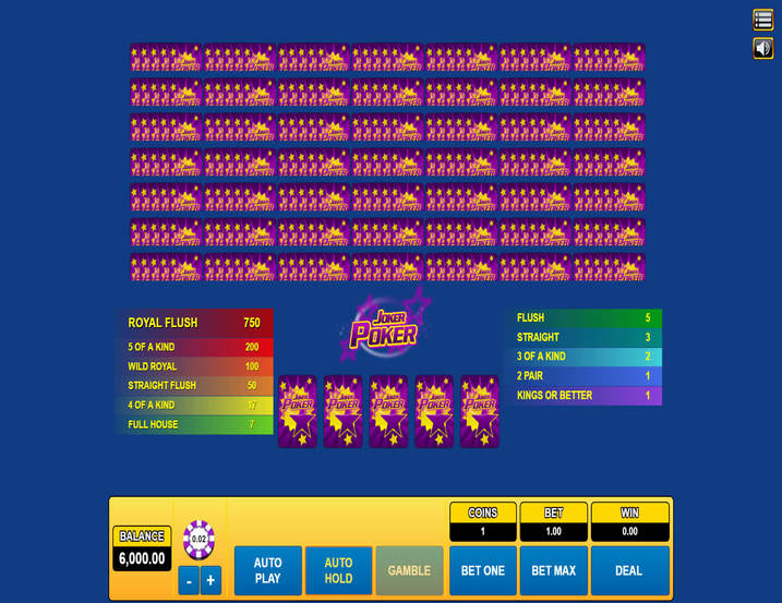 Habanero Joker Poker 50 Hand