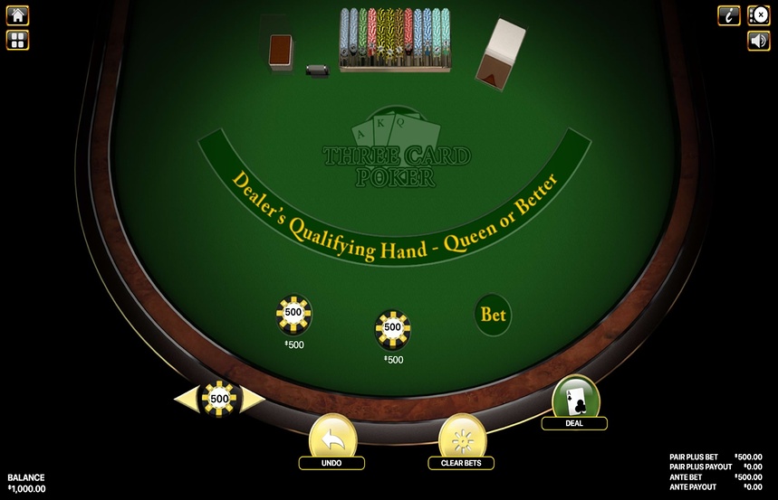 Habanero Three Card Poker