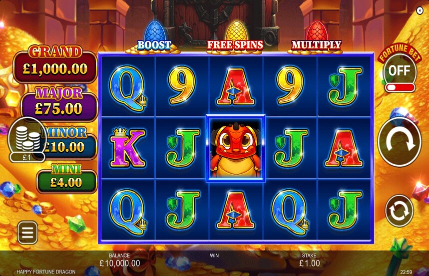 Happy Fortune Dragon