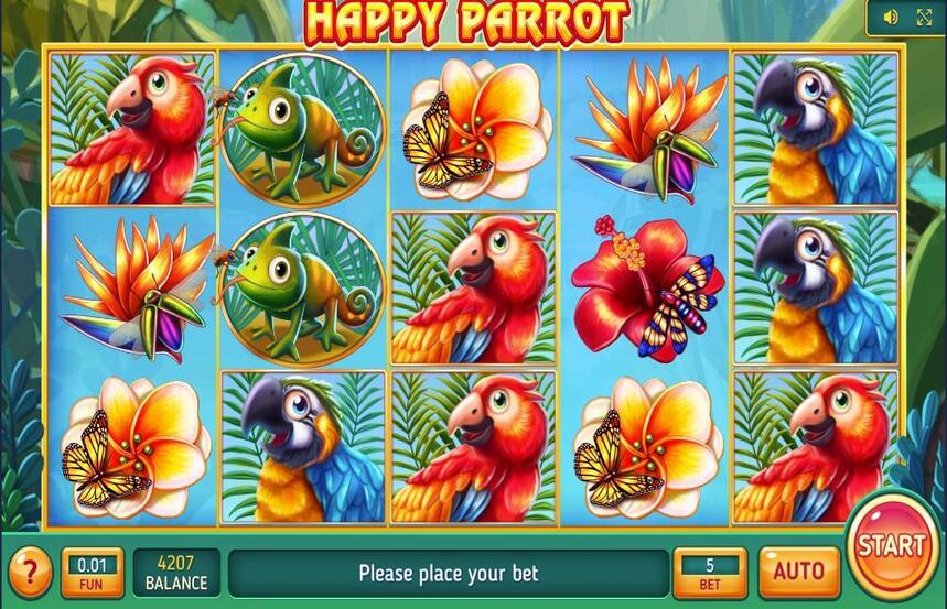 Happy Parrot