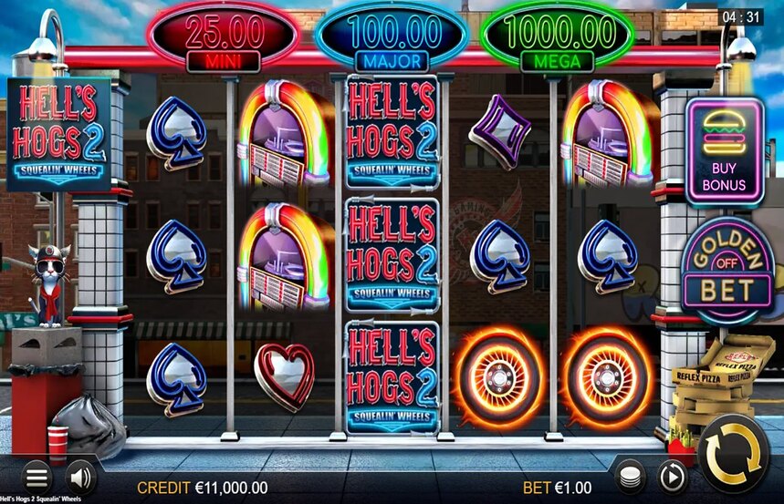 Hells Hogs 2 Squealin Wheels