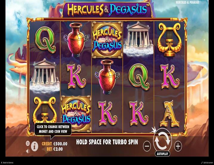 Hercules and Pegasus