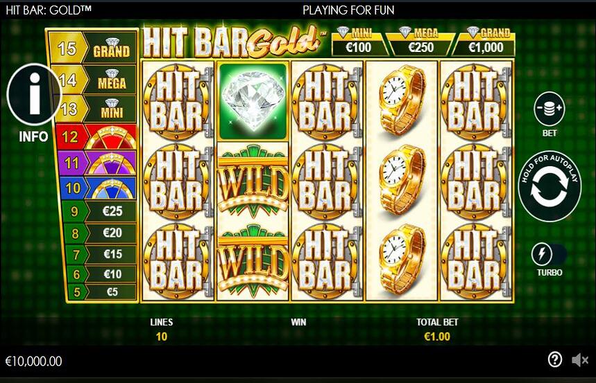 Hit Bar Gold