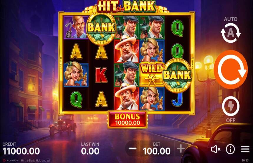Hit the Bank Hold and Win