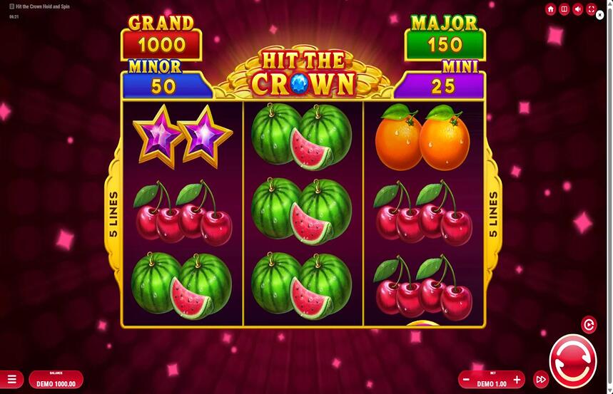 Hit The Crown Hold and Spin