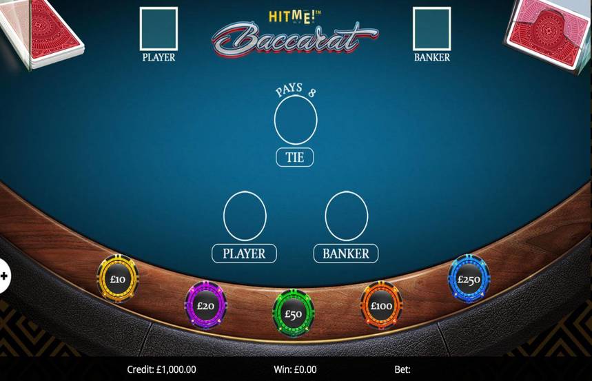 HitMe Baccarat