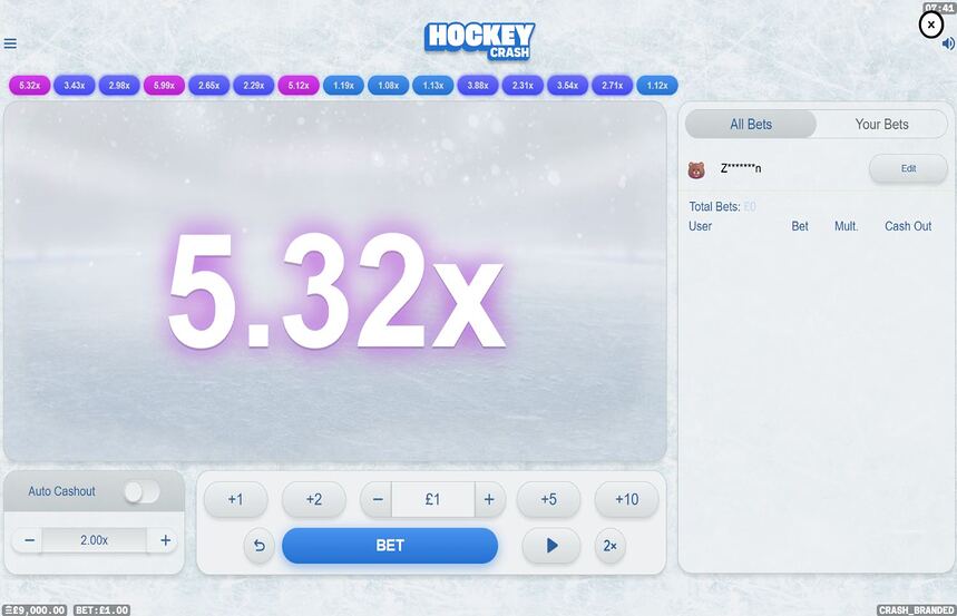 Hockey Crash