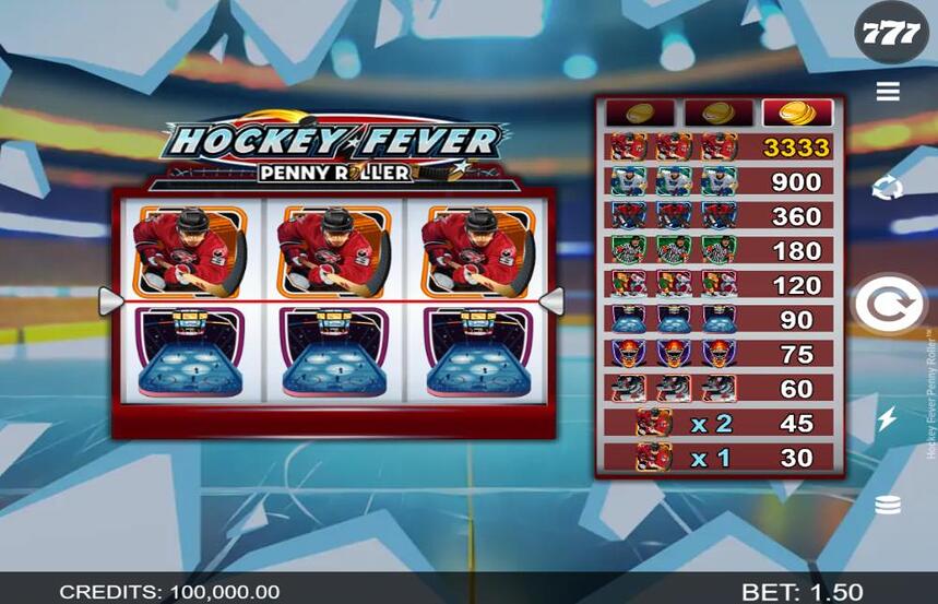 Hockey Fever Penny Roller