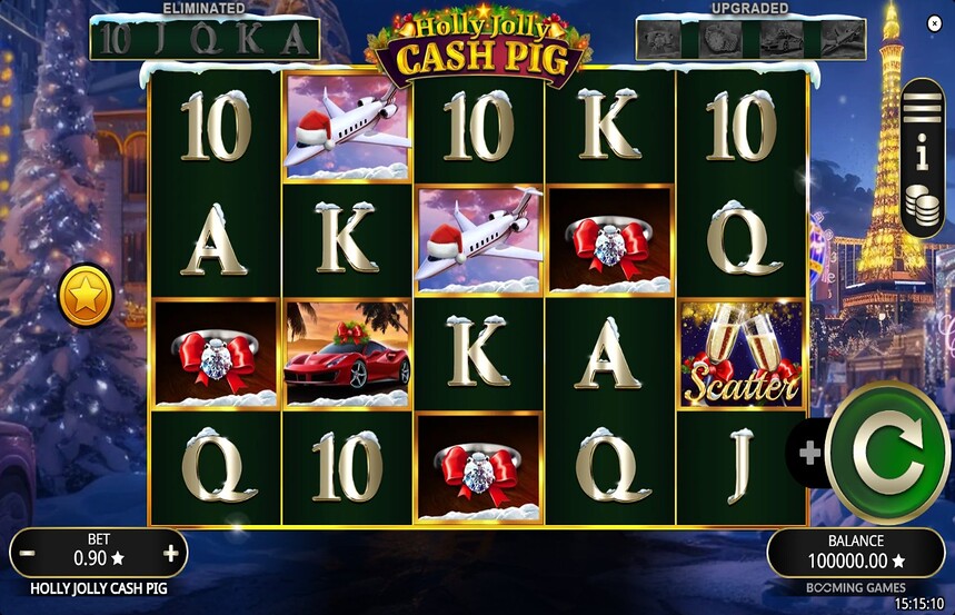 Holly Jolly Cash Pig