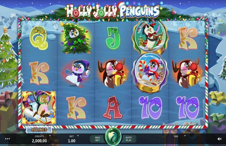 Holly Jolly Penguins