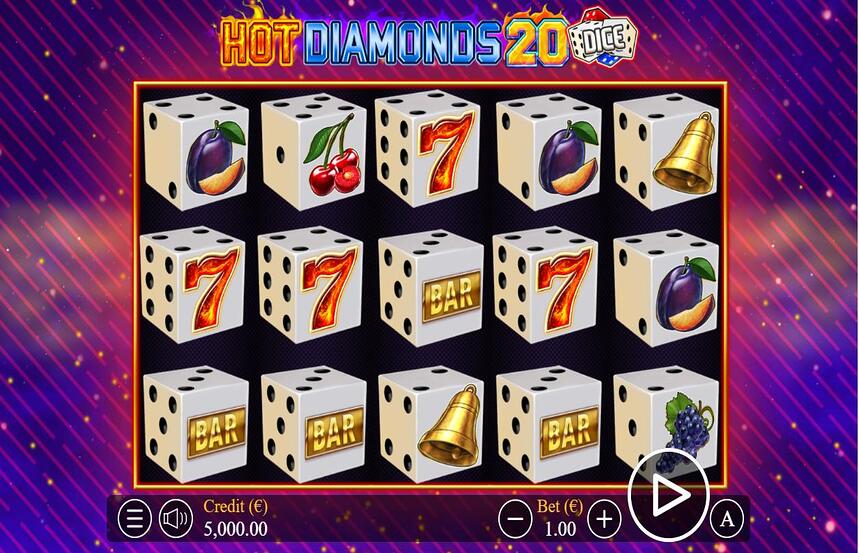 Hot Diamonds 20 Dice
