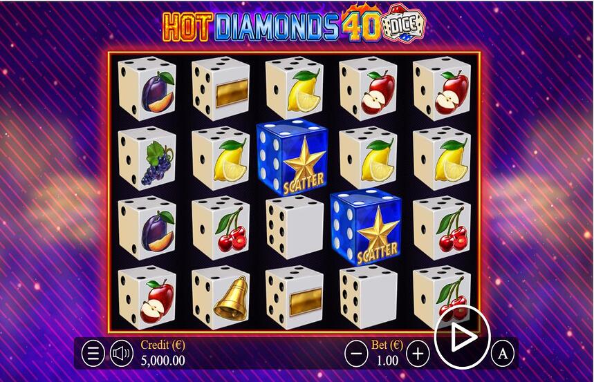 Hot Diamonds 40 Dice