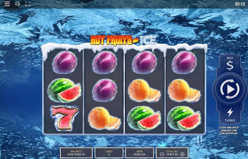 Hot Fruits on Ice