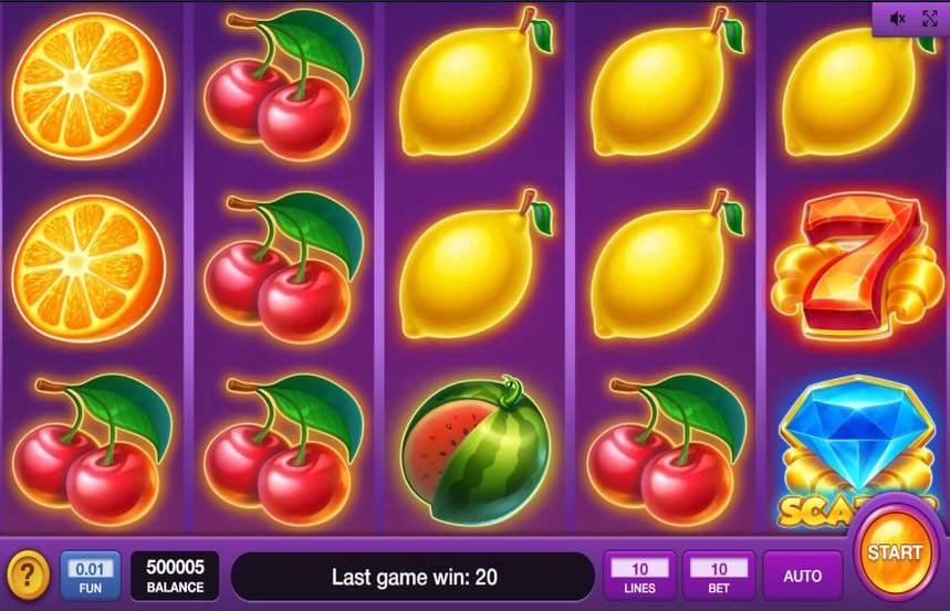 Hot Fruits Wheel