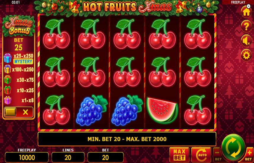 Hot Fruits Xmas