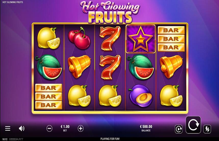 Hot Glowing Fruits