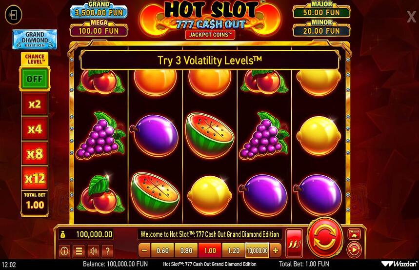 Hot Slot 777 Cash Out Grand Diamond Edition