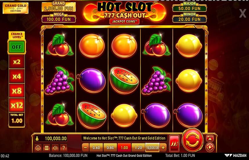 Hot Slot 777 Cash Out Grand Gold Edition