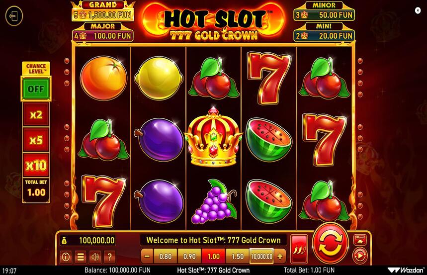 Hot Slot 777 Gold Crown
