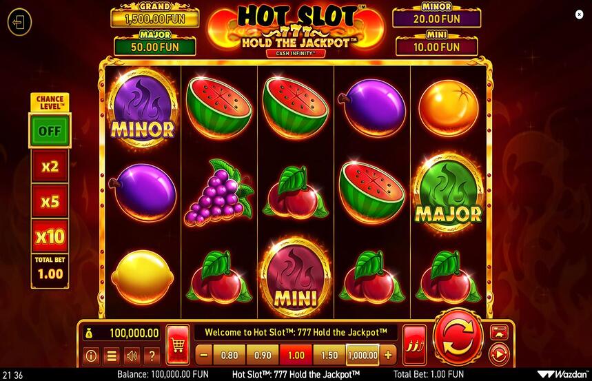 Hot Slot 777 Hold the Jackpot